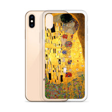 Cargar imagen en el visor de la galería, Funda para iPhone &quot;El Beso&quot; Klimt
