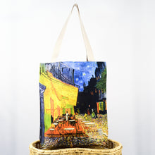 Cargar imagen en el visor de la galería, Bolso de tela &quot;Café d&#39;Arles&quot; Van Gogh
