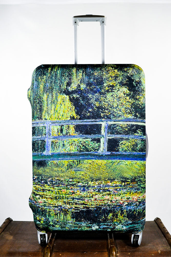 Protector de maleta “Puente Japonés” Claude Monet