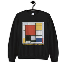 Cargar imagen en el visor de la galería, Sudadera Composición de Mondrian
