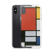 Charger l&#39;image dans la galerie, Funda para iPhone Composición de Mondrian
