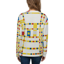 Cargar imagen en el visor de la galería, Sudadera composición Mondrian
