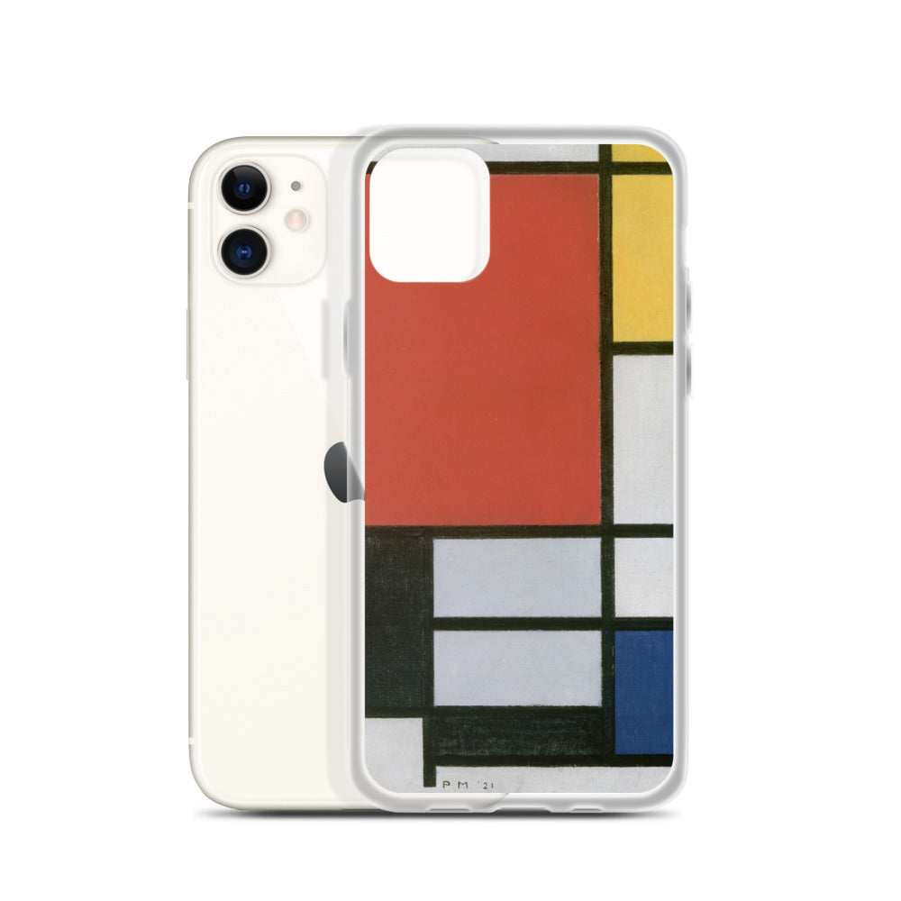 Funda para iPhone Composición de Mondrian