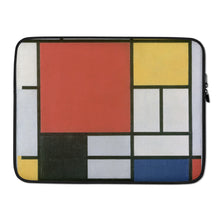 Cargar imagen en el visor de la galería, Funda para portátil Composición de Mondrian

