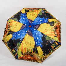Cargar imagen en el visor de la galería, Paraguas plegable “Café d’Arles” Van Gogh
